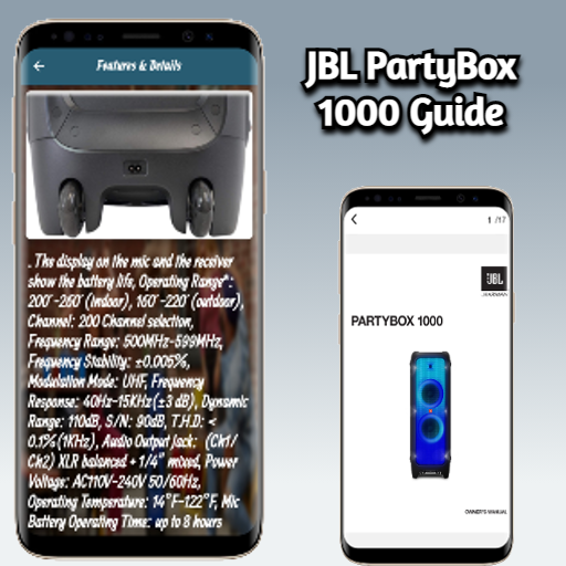 JBL PartyBox 1000 Guide Screen 2