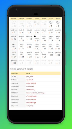 Kannada Calendar 2023 Screen 3