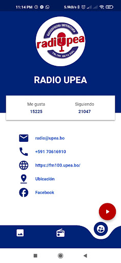 Radio Upea Screen 2