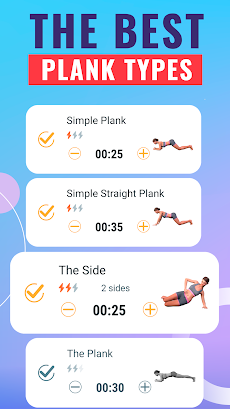 Plank 30 days challengeのおすすめ画像2