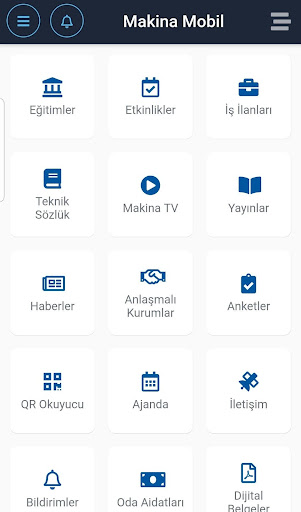 Android application Makina Mobil screenshort