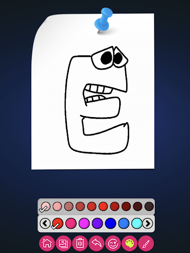 Alphabet Lore Coloring Game