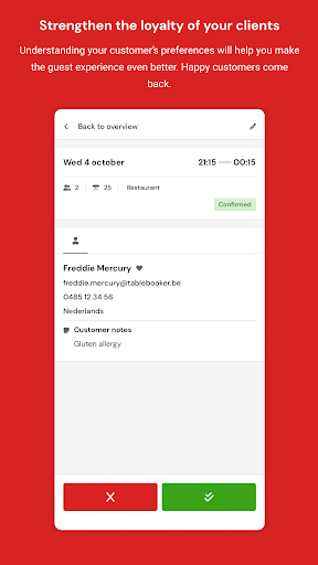 Tablebooker Pro Screen 3