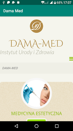 Android application Dama Med screenshort