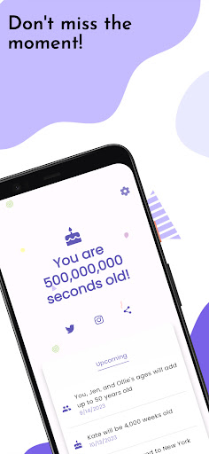 Android application Oddiversaries screenshort