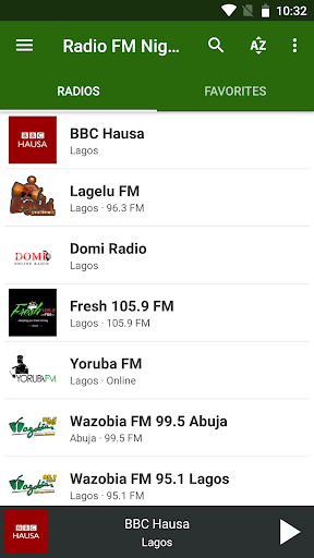 Android application Radio FM Nigeria screenshort