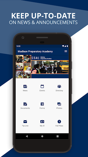 Android application Madison Preparatory Academy screenshort