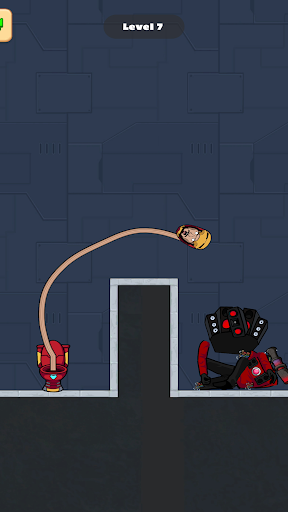 Toilet Monster Move Head