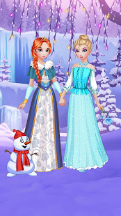 雪の女王ドレスアップ-ガールズゲーム