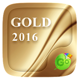 Gold 2016 GO Keyboard Theme icon