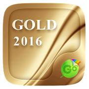 Gold 2016 GO Keyboard Theme  Icon
