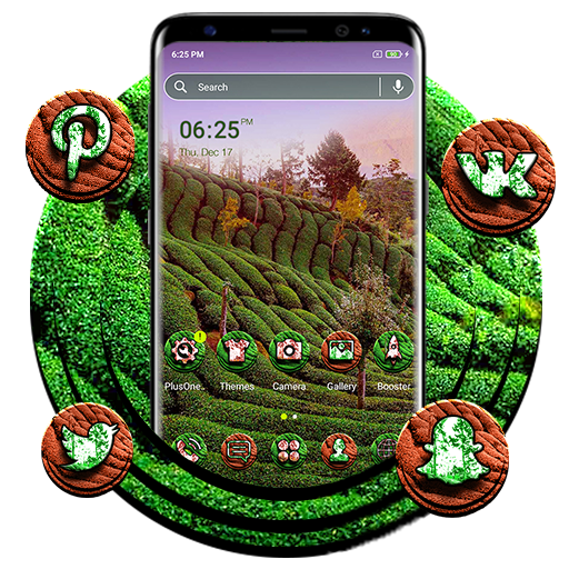 Tea Garden Theme logo