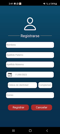 Android application RDUATF screenshort