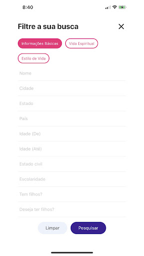 CaraMetade Screen 3