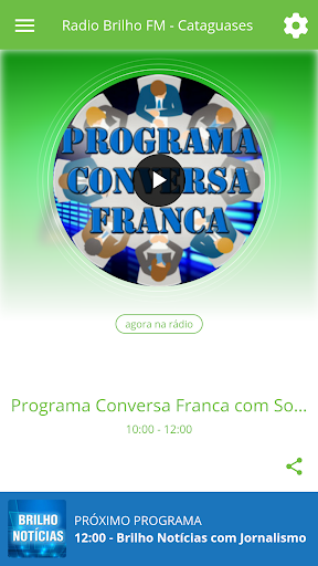 Android application Radio Brilho FM - Cataguases screenshort