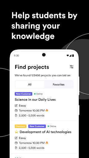Studybay Experts Screen 3
