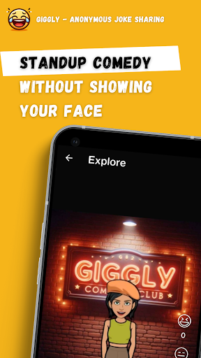 Giggly: Anonymous Joke Sharing Screenshot 1 - AppWisp.com