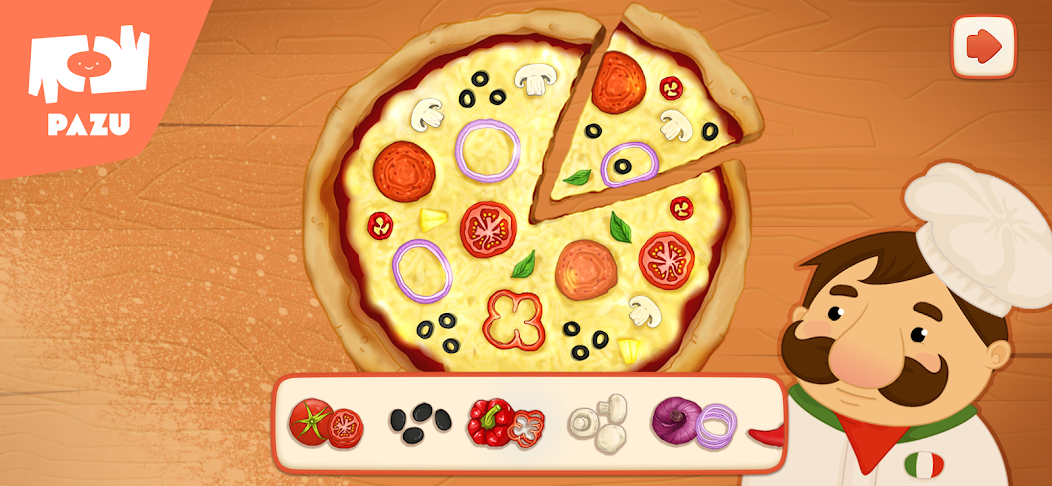 Pizza maker cooking games banner