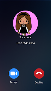Call&Chat From Toca Boca Prank