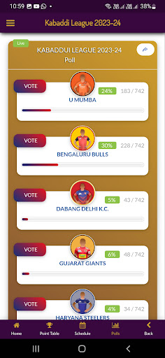 Kabaddi League 2023-24 Screenshot 4 - AppWisp.com