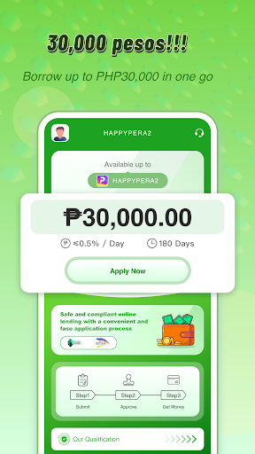 Android application Happypera2-Fast Gcash Loan screenshort
