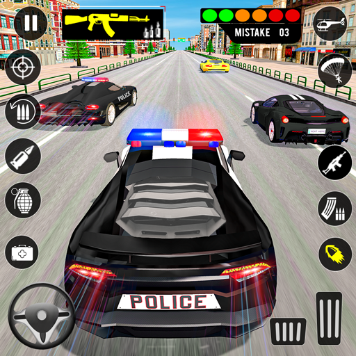 Policía Coche Juegos - Juego