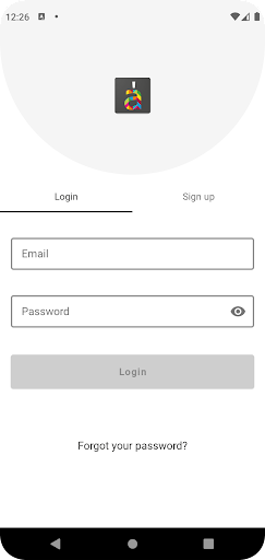 Android application Áccura Training screenshort