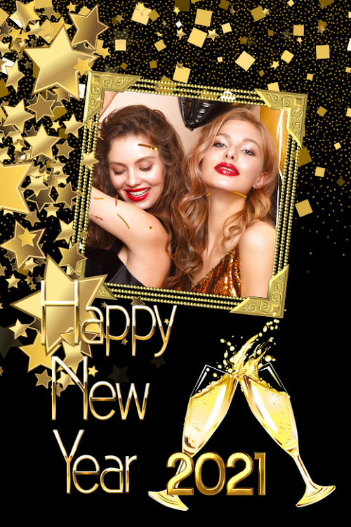 New Year Wishes Photo Frame - 1.0.2 - (Android)