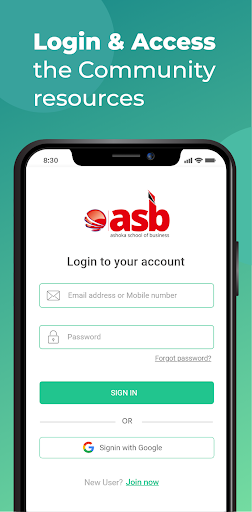ASB PGDM Screen 2