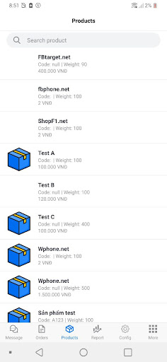 Android application Biglead screenshort