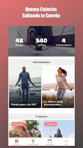 Vista previa de la aplicación
