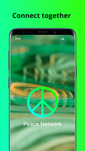 Android application Peace Network screenshort