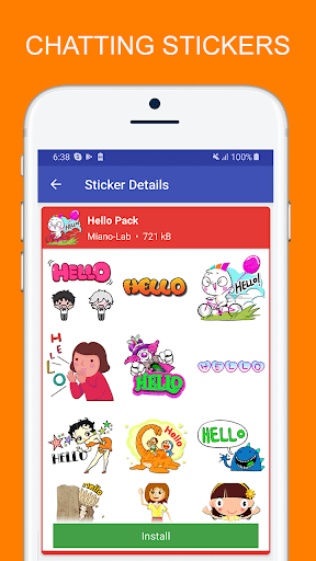 Chatting Stickers For Whatsapp Screen 3