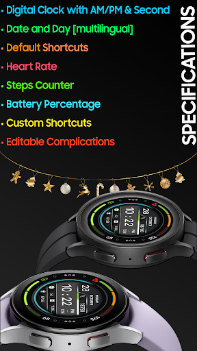 IA68 Digital Watchface screenshot 2