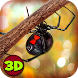 Black Widow Insect Spider Sim icon