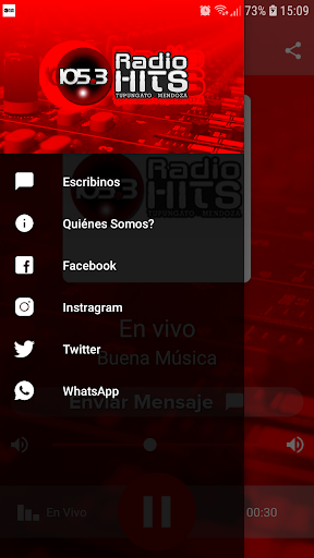 Radio Hits 105.3 Mhz Screen 2