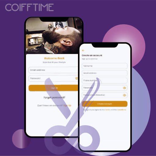 Android application Coifftime screenshort