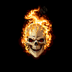 Cover Image of Download Skulls Live Wallpaper  APK