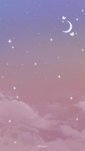 Android application 카카오톡 테마 - 파스텔 스카이_미드나잇 screenshort