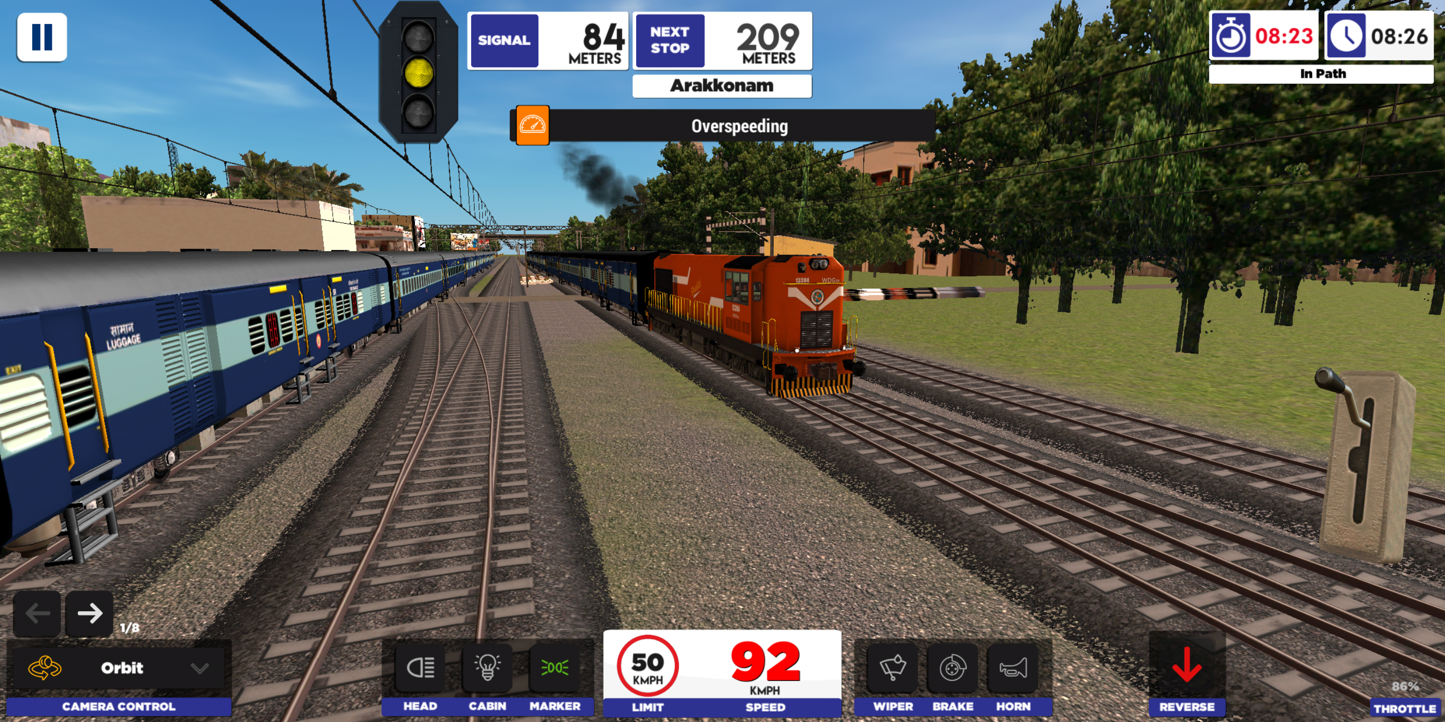 تحميل لعبة Indian Train Simulator مهكرة 2024 للاندرويد