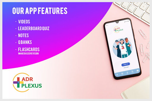 ADrPlexus Medical Learning Screen 2