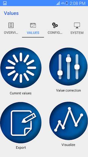 SEBA ConfigApp Screen 3