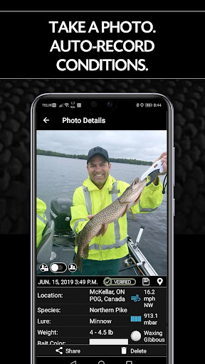 Android application FISHBUOY Fishing App - More Kn screenshort