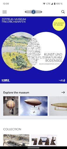 Android application Zeppelin Museum App screenshort