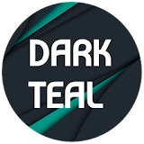 Teal Darkness Theme LG G6 G5 G4 V30 V20 V10 icon