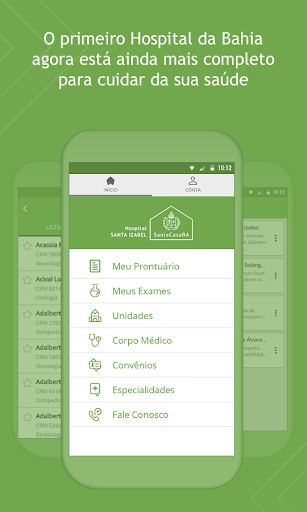 Android application Meu Santa Izabel screenshort