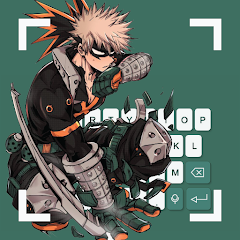 Bakugo Keyboard Tools Anime HD icon