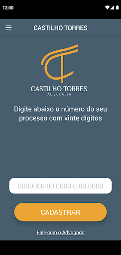 Android application Castilho Torres Advocacia screenshort