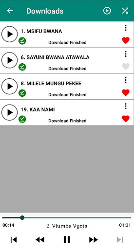 Sauti za Tenzi Screen 2