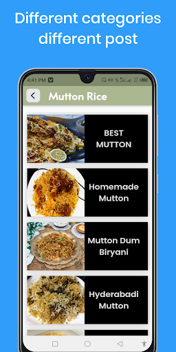 Recipes with Rice Screen 3